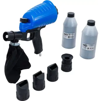 BGS technic Lucht zandstraalpistool incl. toebehoren - 3 delig