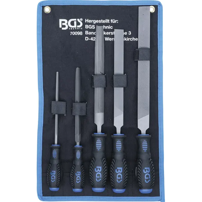 BGS Vijlenset werkplaats - 5 delig