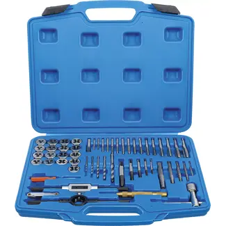 BGS technic Draadsnijtapset - M3 - M12 - 56 delig