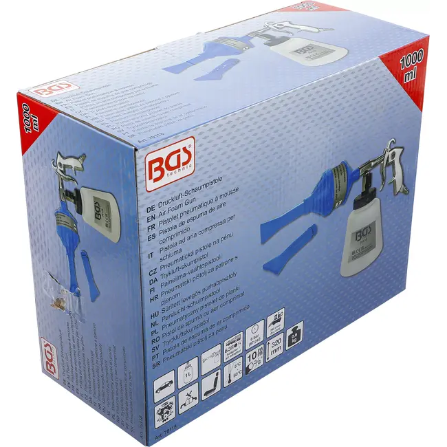 BGS Perslucht-schuimpistool