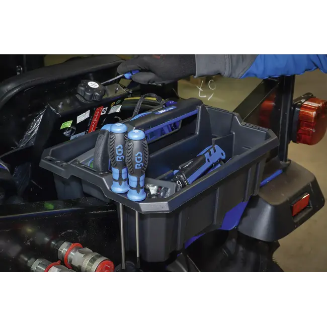 BGS Gereedschapskist - kunststof - incl. gereedschapsassortiment - 66 delig