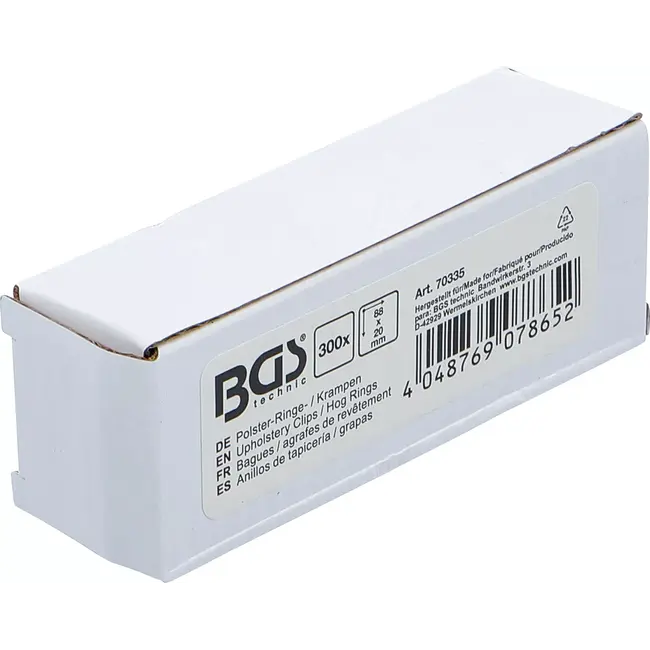 BGS Set bekledings- / afbakeningsringen - 300 delig