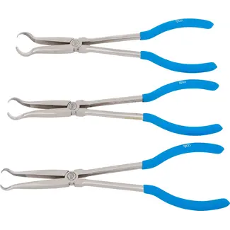 BGS technic Set bougiestekker-ringpunttang - met ringpunt - 3 delig