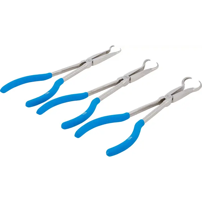 BGS Set bougiestekker-ringpunttang - met ringpunt - 3 delig