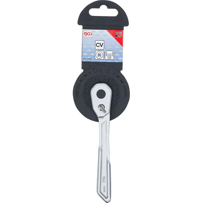 BGS Omschakelratel - extra vlak - fijn vertand - 1/4"