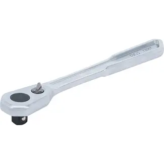 BGS technic Omschakelratel - extra vlak - fijn vertand - 1/2"