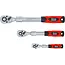 BGS Ratelsleutel-set - uittrekbaar - 1/4" - 3/8" - 1/2" - 3 delig
