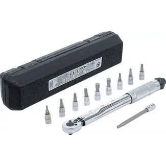 BGS Momentsleutelset - 1/4" - 2 - 24 Nm - 11 delig