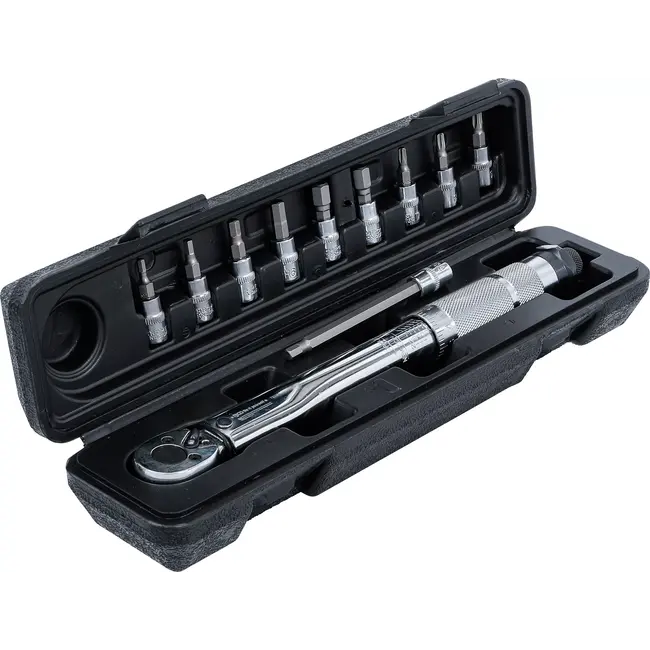 BGS Momentsleutelset - 1/4" - 2 - 24 Nm - 11 delig