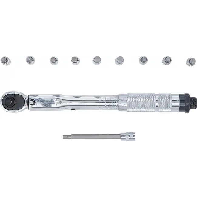 BGS Momentsleutelset - 1/4" - 2 - 24 Nm - 11 delig