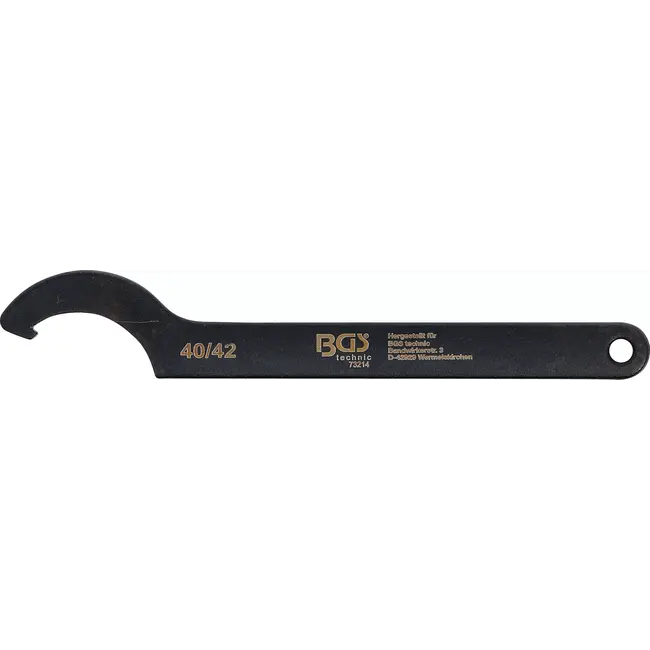 BGS Haaksleutel met neus - 40 - 42 mm