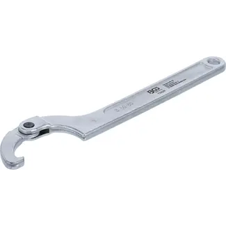 BGS Haaksleutel, verstelbaar, met neus - 50 - 80 mm