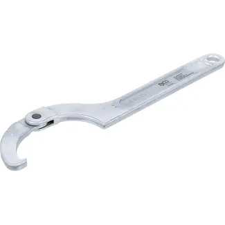 BGS technic Haaksleutel, verstelbaar, met neus - 80 - 120 mm