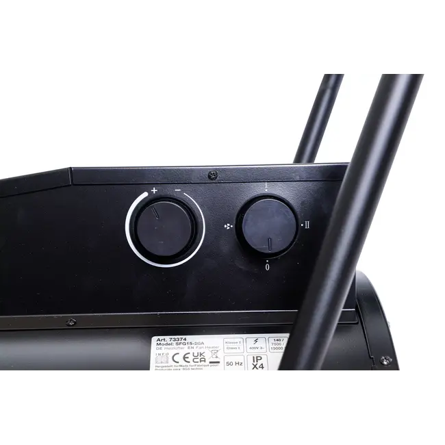 BGS Heteluchtverwarmer - elektrisch - 15 kW