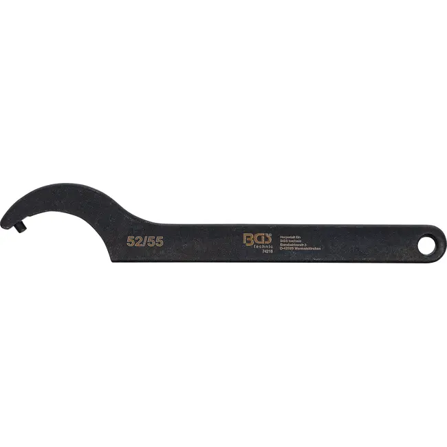 BGS Haaksleutel met pennen - 52 - 55 mm