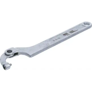 BGS Haaksleutel, verstelbaar, met pennen - 35 - 50 mm