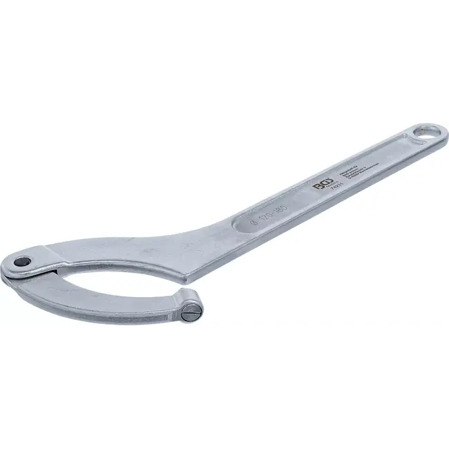 BGS Haaksleutel, verstelbaar, met pennen - 120 - 180 mm