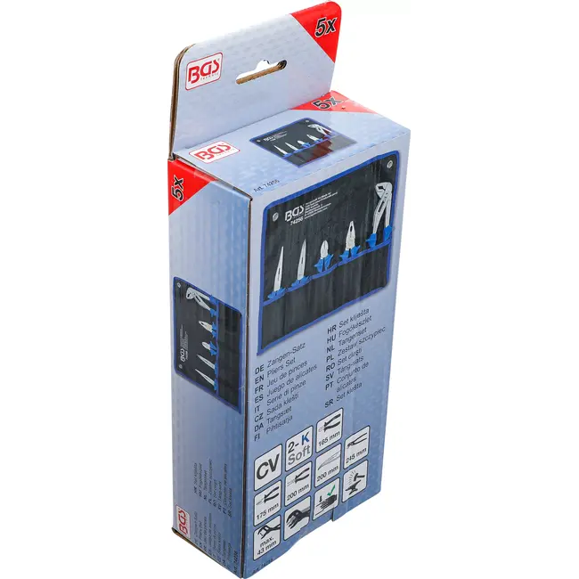 BGS Tangenset - 5 delig