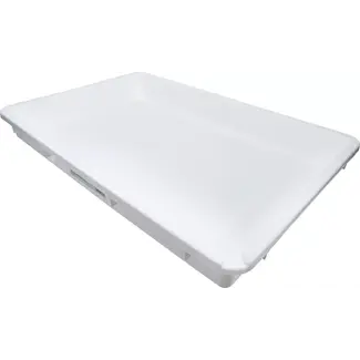 BGS technic Opvangbak met schenktuit - wit - 42 l