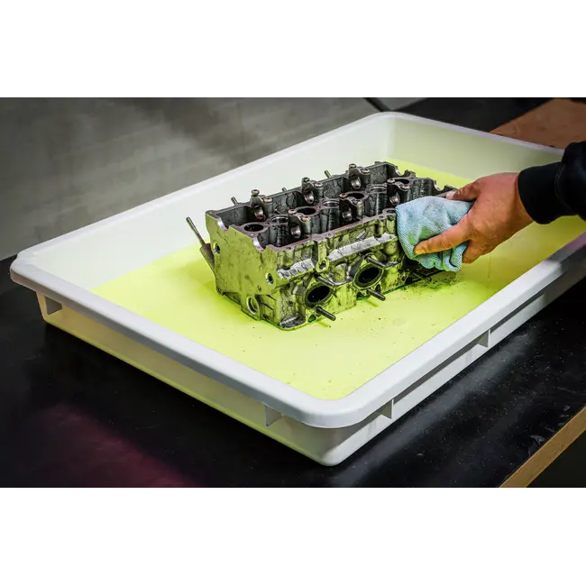 BGS Opvangbak met schenktuit - wit - 42 l