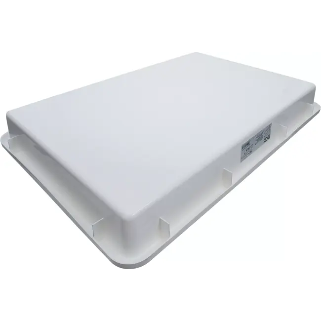 BGS Opvangbak met schenktuit - wit - 42 l