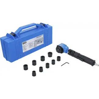 BGS Lucht slagmoersleutel - haakse en kracht dopsleutelset - 1/2" - 650 Nm - 10 delig