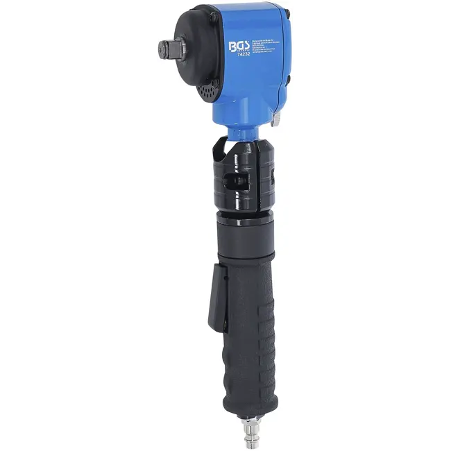 BGS Lucht slagmoersleutel - haakse en kracht dopsleutelset - 1/2" - 650 Nm - 10 delig