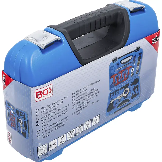 BGS Motorafstelset - voor VAG 1.8L, 2.0L FSI, TSI, TFSI