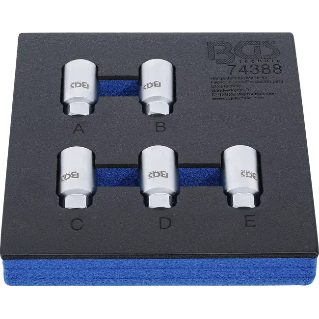 Velgenslot demontageset voor Tesla - 5 delig