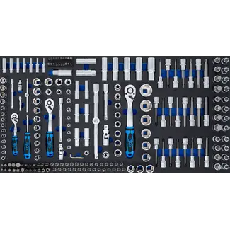 BGS technic Gereedschapmodule XL: dopsleutelset - 216 delig