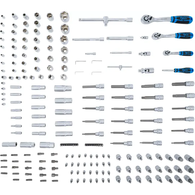 BGS Gereedschapmodule XL: dopsleutelset - 216 delig