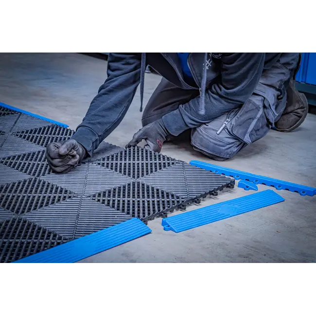 BGS Set kunststoftegels - kliksysteem - 400 x 400 x 18 mm - 10 delig