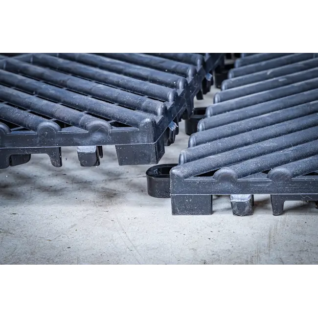 BGS Set kunststoftegels - kliksysteem - 400 x 400 x 18 mm - 10 delig