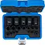 BGS Krachtdoppenset - 1/4", 3/8", 1/2" - EP4-E32 - 19 delig