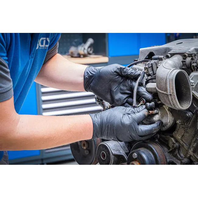 BGS Wegwerphandschoenen-box - nitril - extra grip - maat XL - 100 stuks