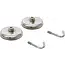BGS Magneethaak - rond - Ø 34 mm - 2 delig - 3,5 kg