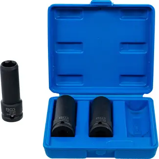 BGS technic Speciale krachtdoppenset - 1/2" - 17 / 19 / 21 mm - 3 delig