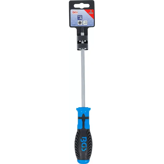 BGS Schroevendraaier - binnenzeskant 6 mm - Meslengte 150 mm