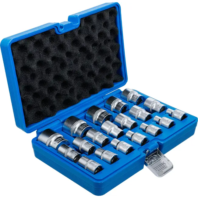 BGS Doppenset zeskant - 1/2" - 8 - 32 mm - 19 delig