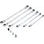 BGS Ratel knie ringsleutelset - 8 - 19 mm - 10 delig
