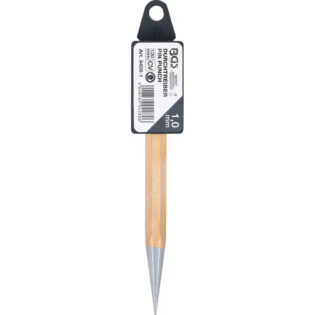 BGS Drijver - DIN 6458D - 120 mm - Ø 1 mm