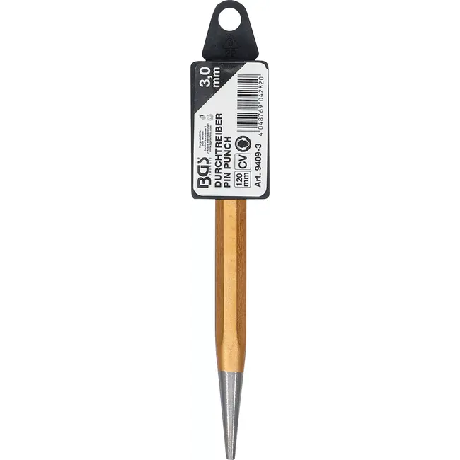 BGS Drijver - DIN 6458D - 120 mm - Ø 3 mm
