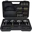 BGS Synchroon-caburateur-testapparaat - met 4 synchroonklokken - 26 delig