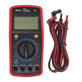 Benson Multimeter Digitaal Met Groot LCD Scherm Jumbo