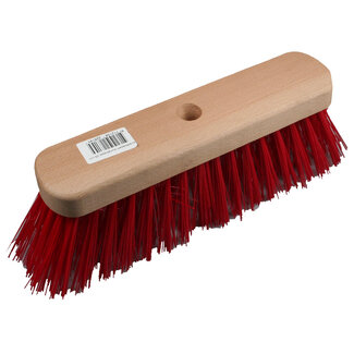 Benson Bezemkop Straat Rood 29 cm – Stevig en Duurzaam voor Buiten