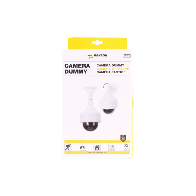 Benson Camera Dummy + LED Dome – Realistisch en Veilig