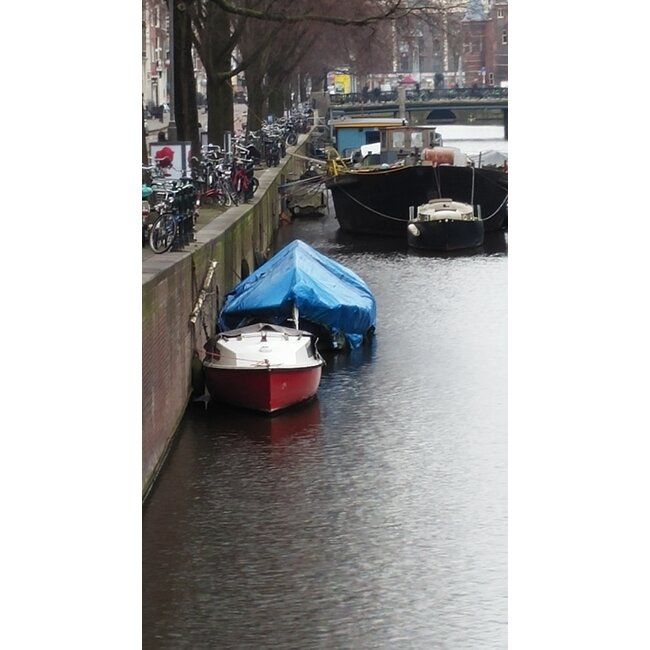 Benson Dekzeil 4 x 6 meter blauw profi