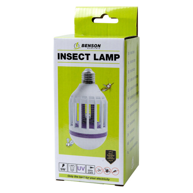 Benson Anti muggen/insectenlamp E27 fitting