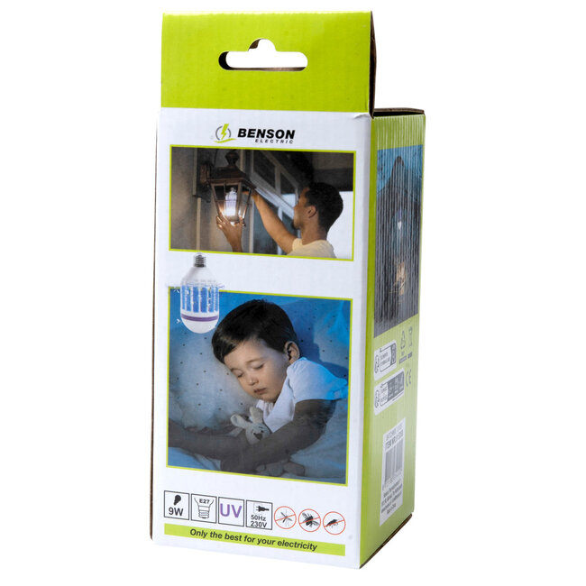 Benson Anti muggen/insectenlamp E27 fitting