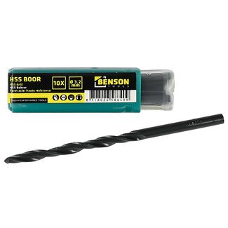 Benson HSS boor 3.2 mm 10 stuks